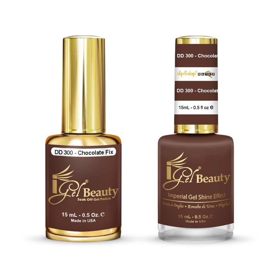 iGel Dip & Dap Duo - DD300 Chocolate Fix