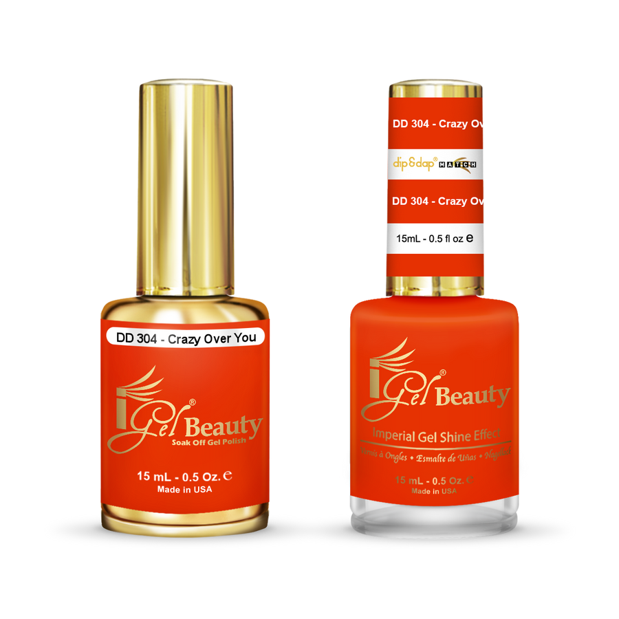 iGel Dip & Dap Duo - DD304 Crazy Over You