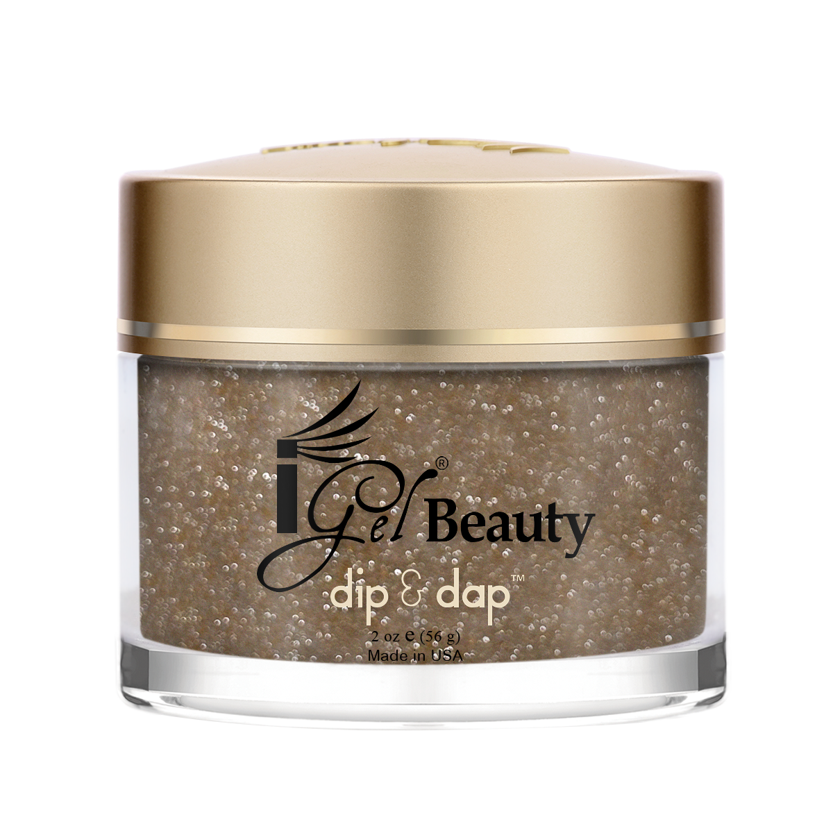 iGel - Dip & Dap Reflective Powder - RG03 Dripping in Gold