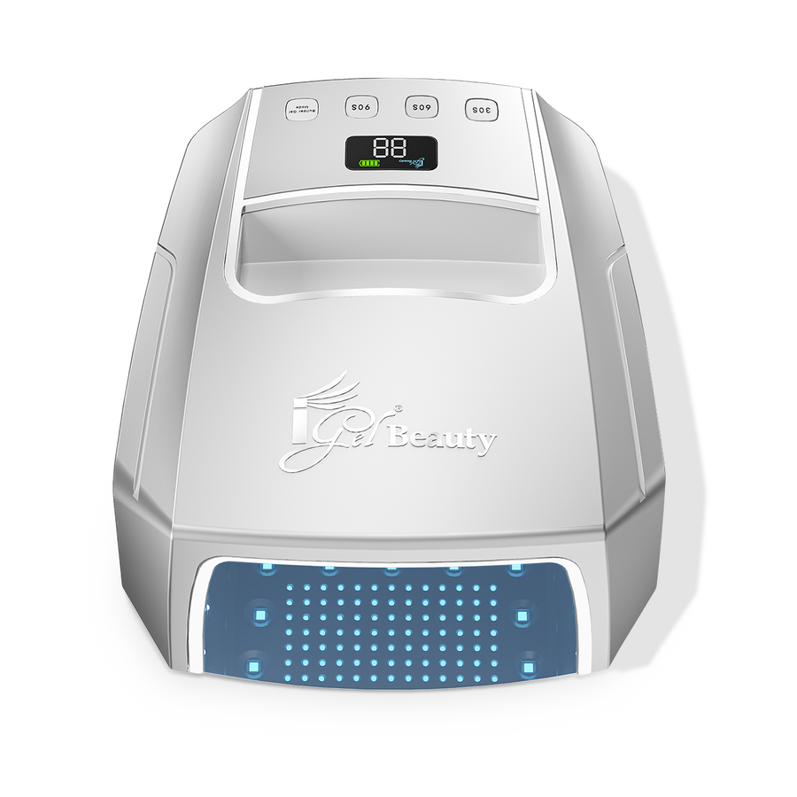 iGel Beauty -  HYBRID PRO 3.0 Wireless Rechargeable UV/LED Lamp SILVER