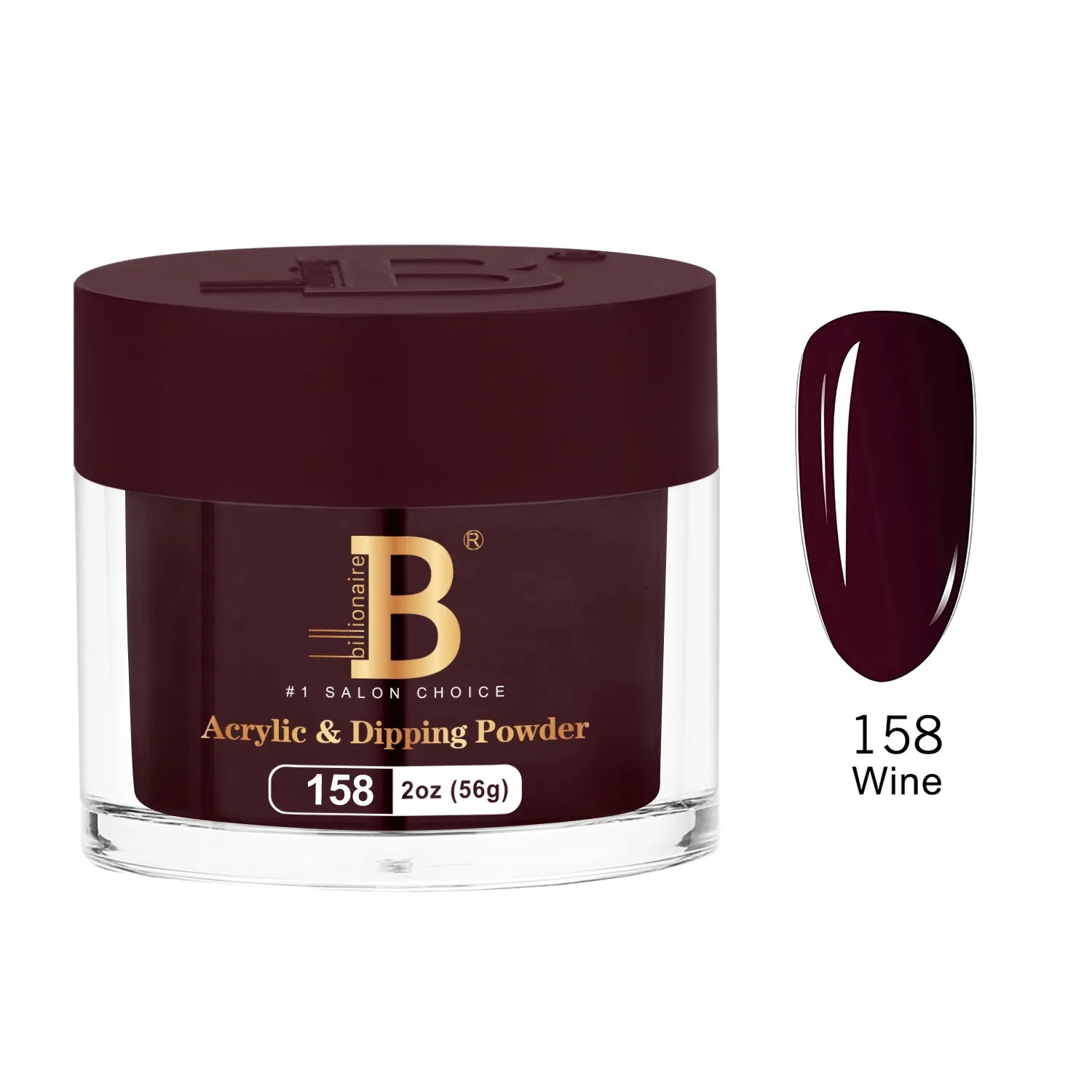 Billionaire - Imperial Dip Powder - Wine - #158