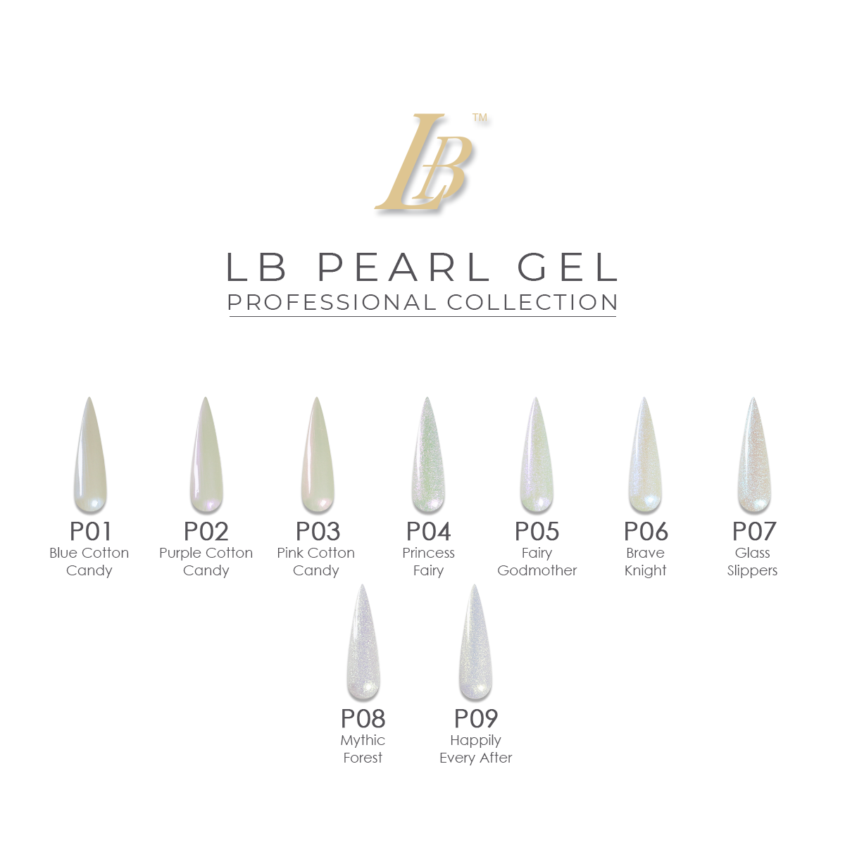 iGel - Pearl Gel Professional Collection (P1-9)