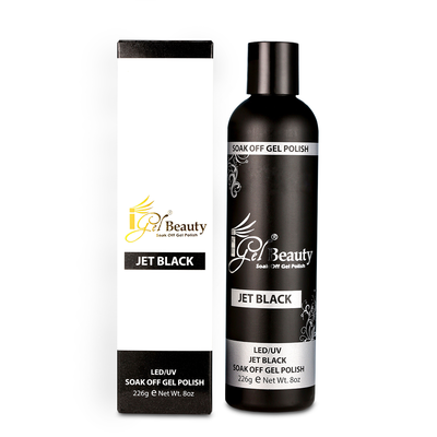 iGel Jet Black Gel - 8 oz Refill