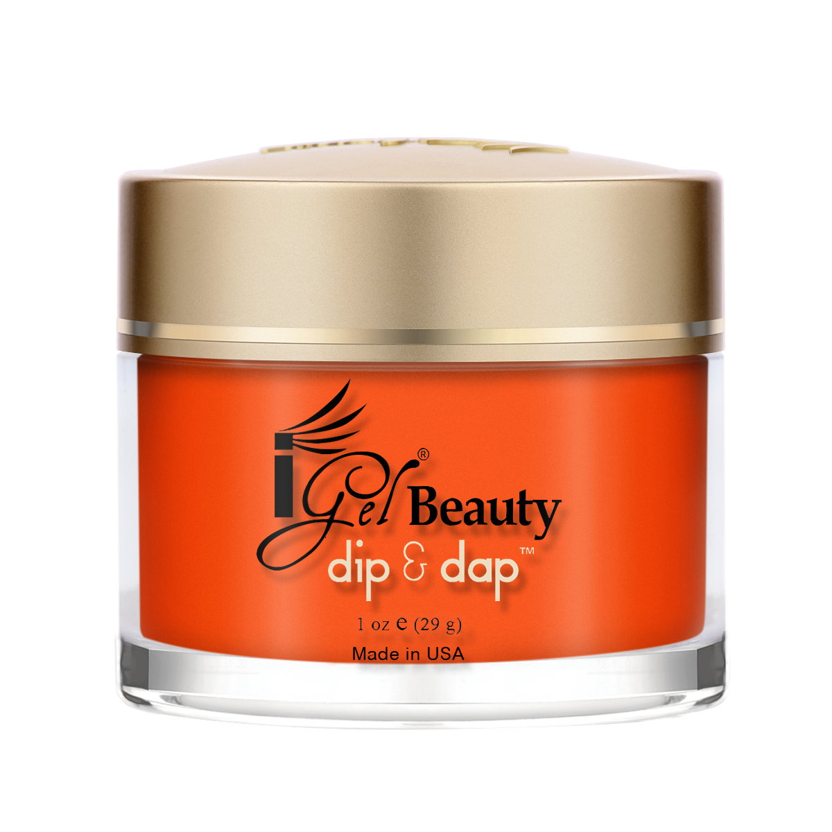 iGel - Dip & Dap Powder - Glow in the Dark - DDG03 Blazing Sun