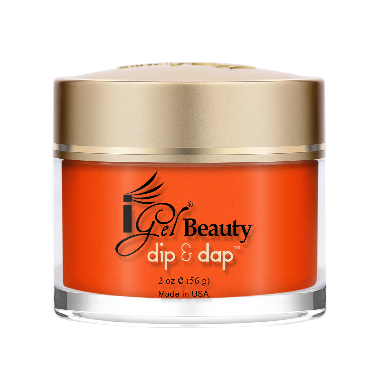 iGel - Dip & Dap Powder - Glow in the Dark - DDG03 Blazing Sun (2 oz)