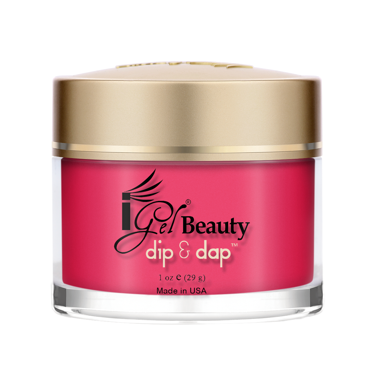 iGel - Dip & Dap Powder - Glow in the Dark - DDG04 Pink Overdose