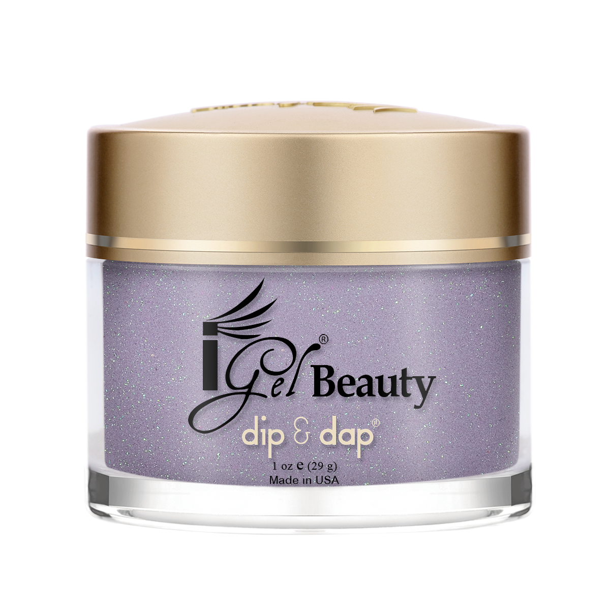 iGel - Dip & Dap Powder - Glow in the Dark - DDG35 Lilac You A Lot