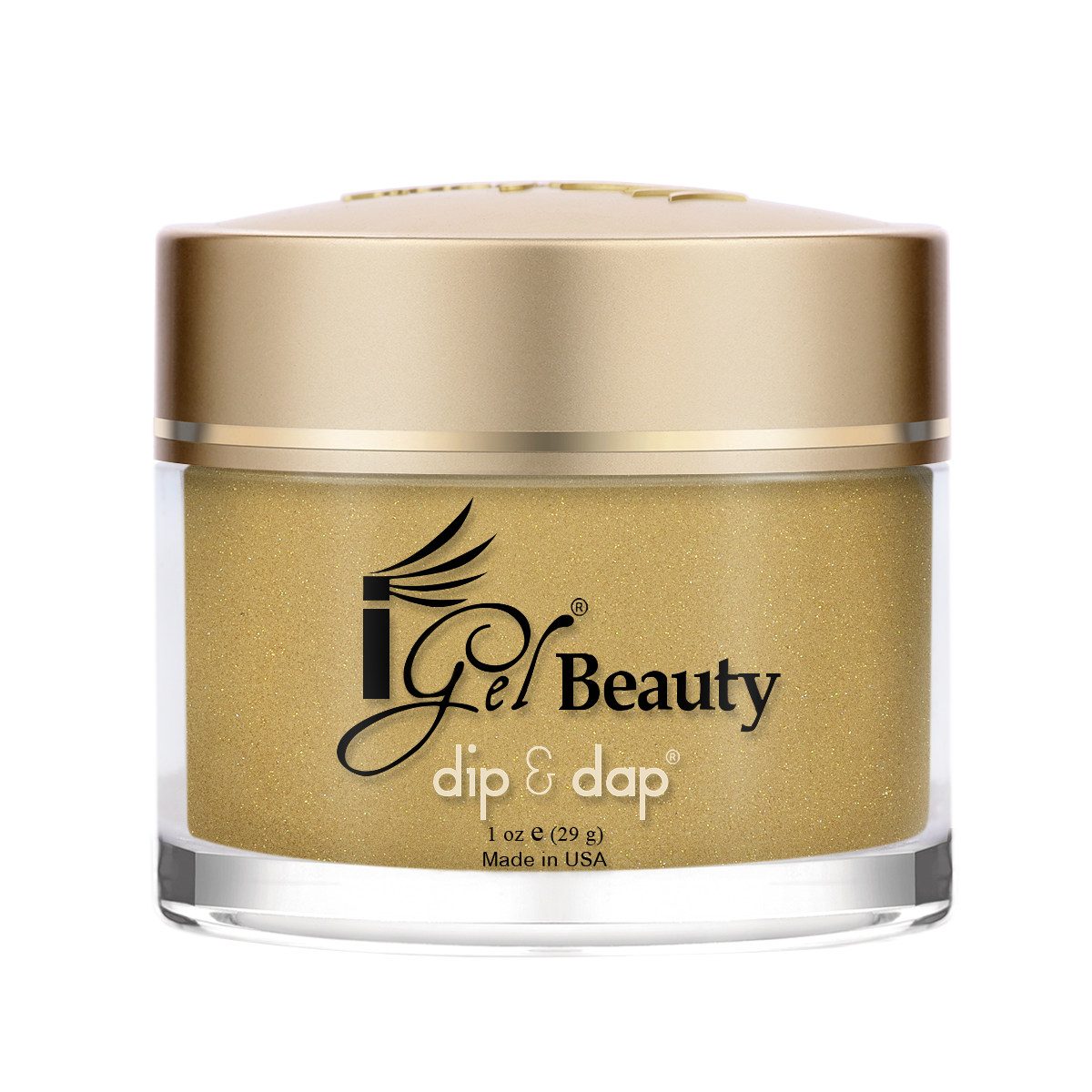 iGel - Dip & Dap Powder - Glow in the Dark - DDG38 Goldfish
