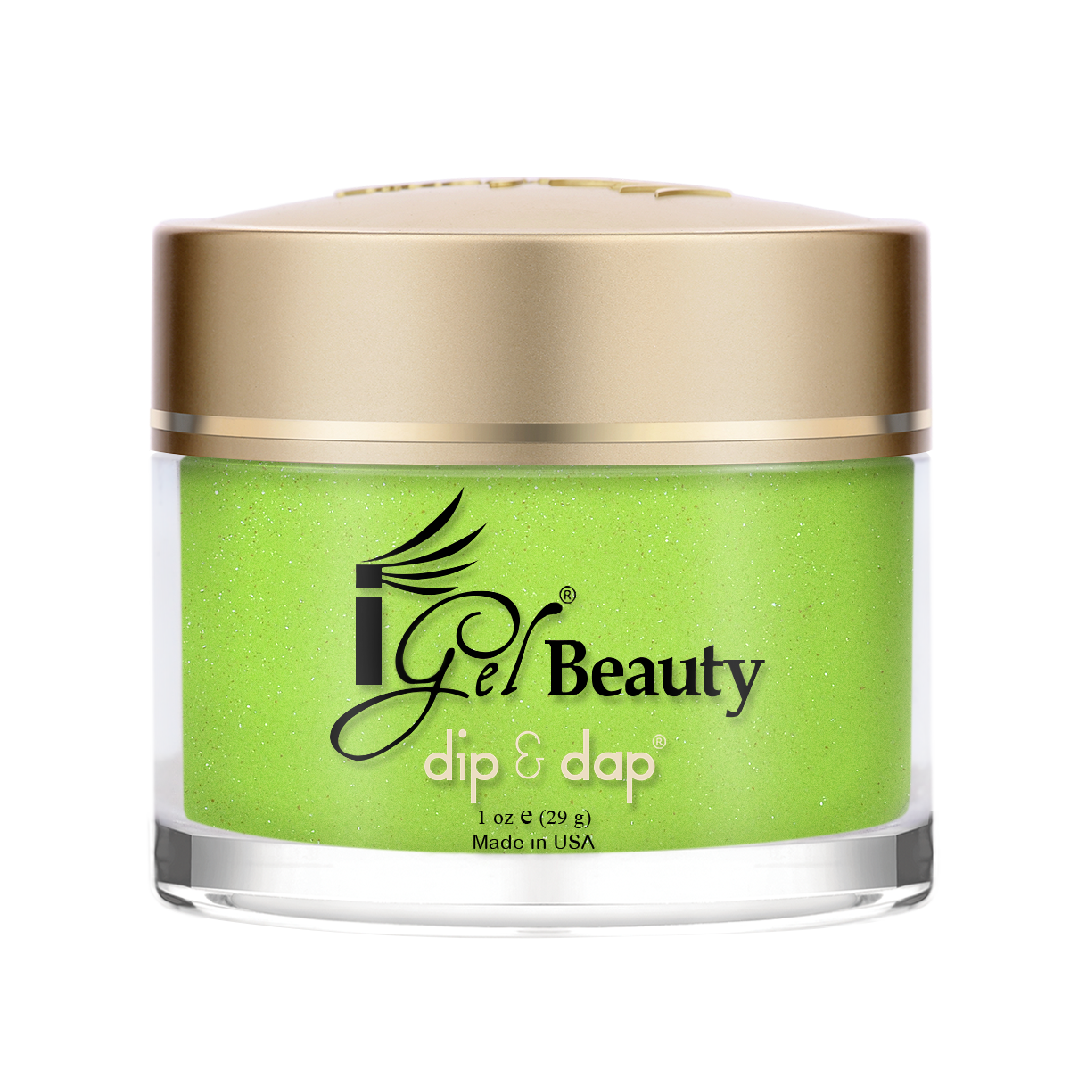 iGel - Dip & Dap Powder - Glow in the Dark - DDG39 Lime Juice