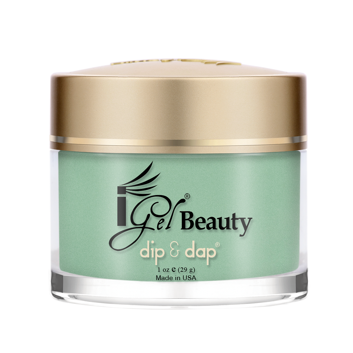 iGel - Dip & Dap Powder - Glow in the Dark - DDG45 Encourage-Mint