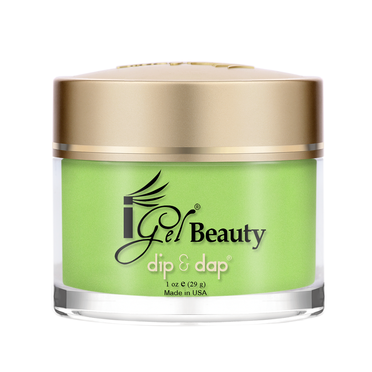 iGel - Dip & Dap Powder - Glow in the Dark - DDG46 Lemon Lime