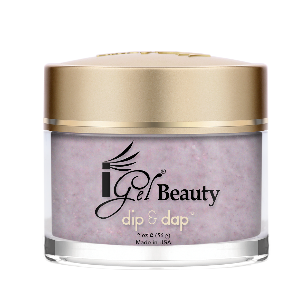 iGel - Dip & Dap Powder - Diamond Glitter - DG10 Relucent Rose Gold