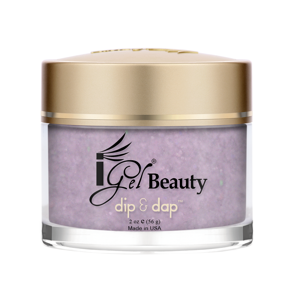 iGel - Dip & Dap Powder - Diamond Glitter - DG12 Luminating Rose