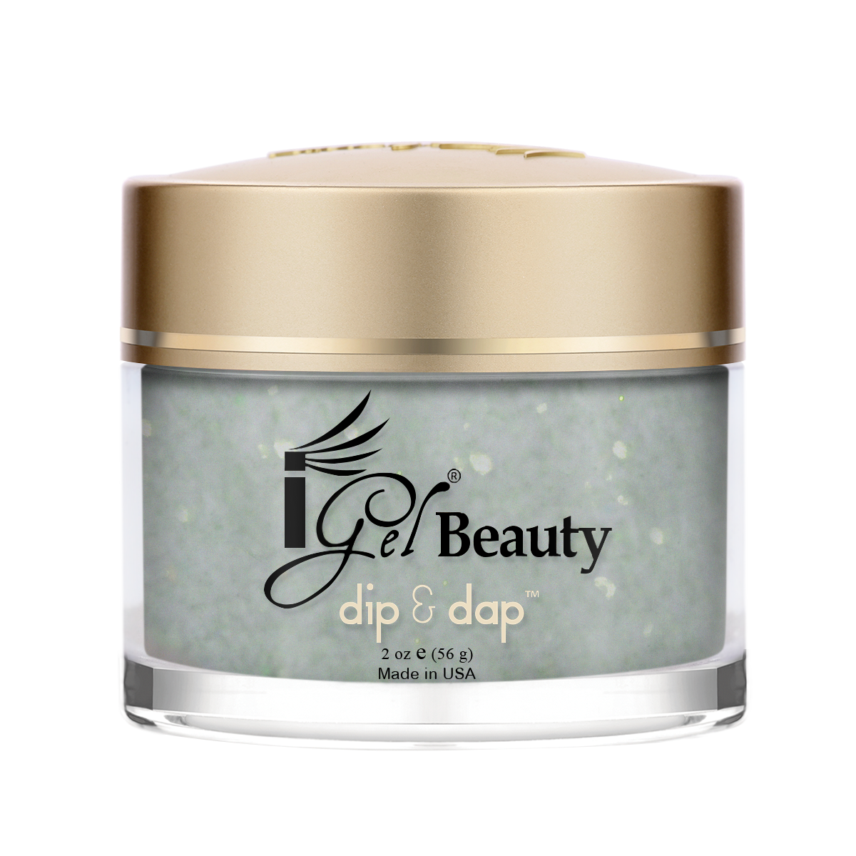 iGel - Dip & Dap Powder - Diamond Glitter - DG26 Luminous Lime