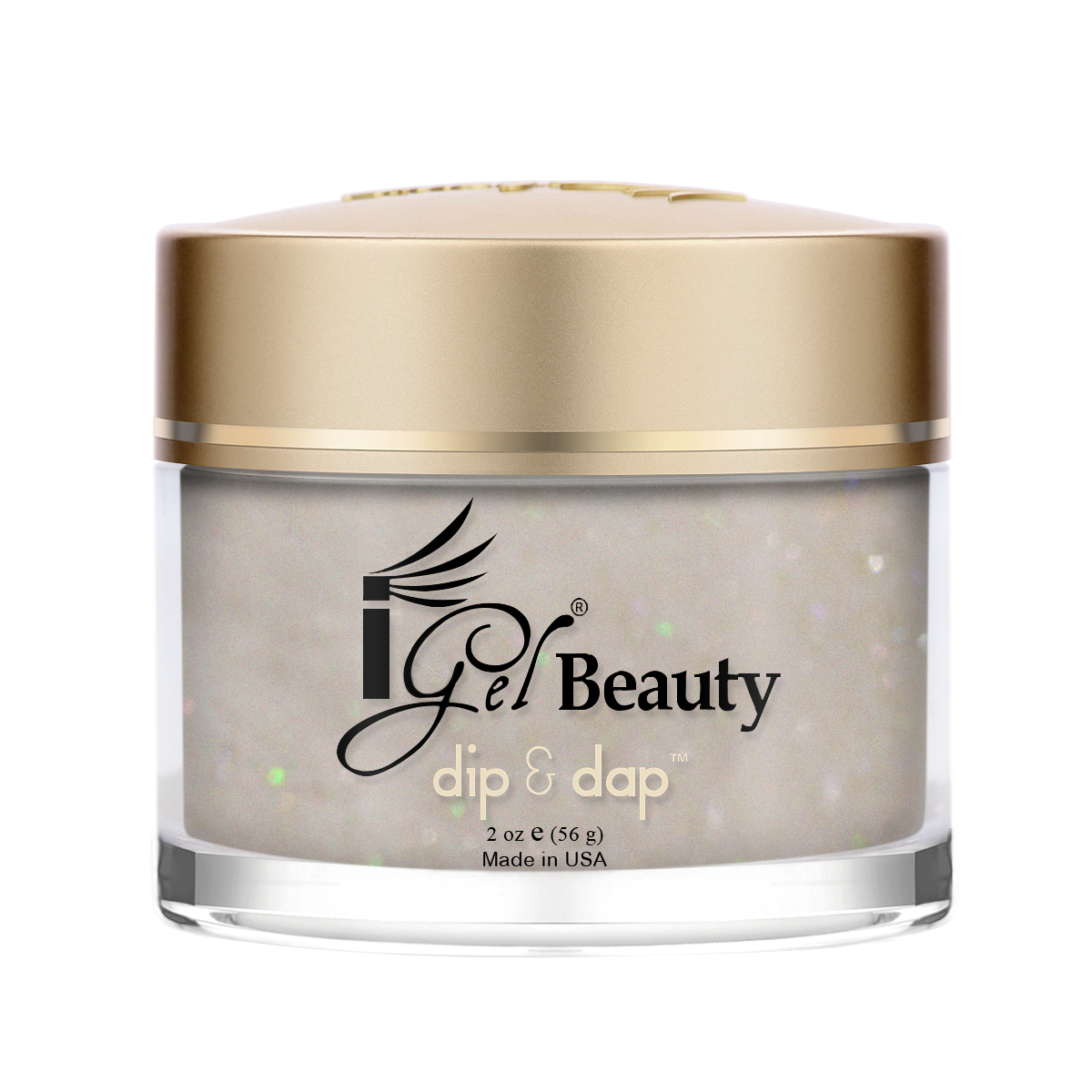 iGel - Dip & Dap Powder - Cosmic Glitter - CG01 Auroral Princess