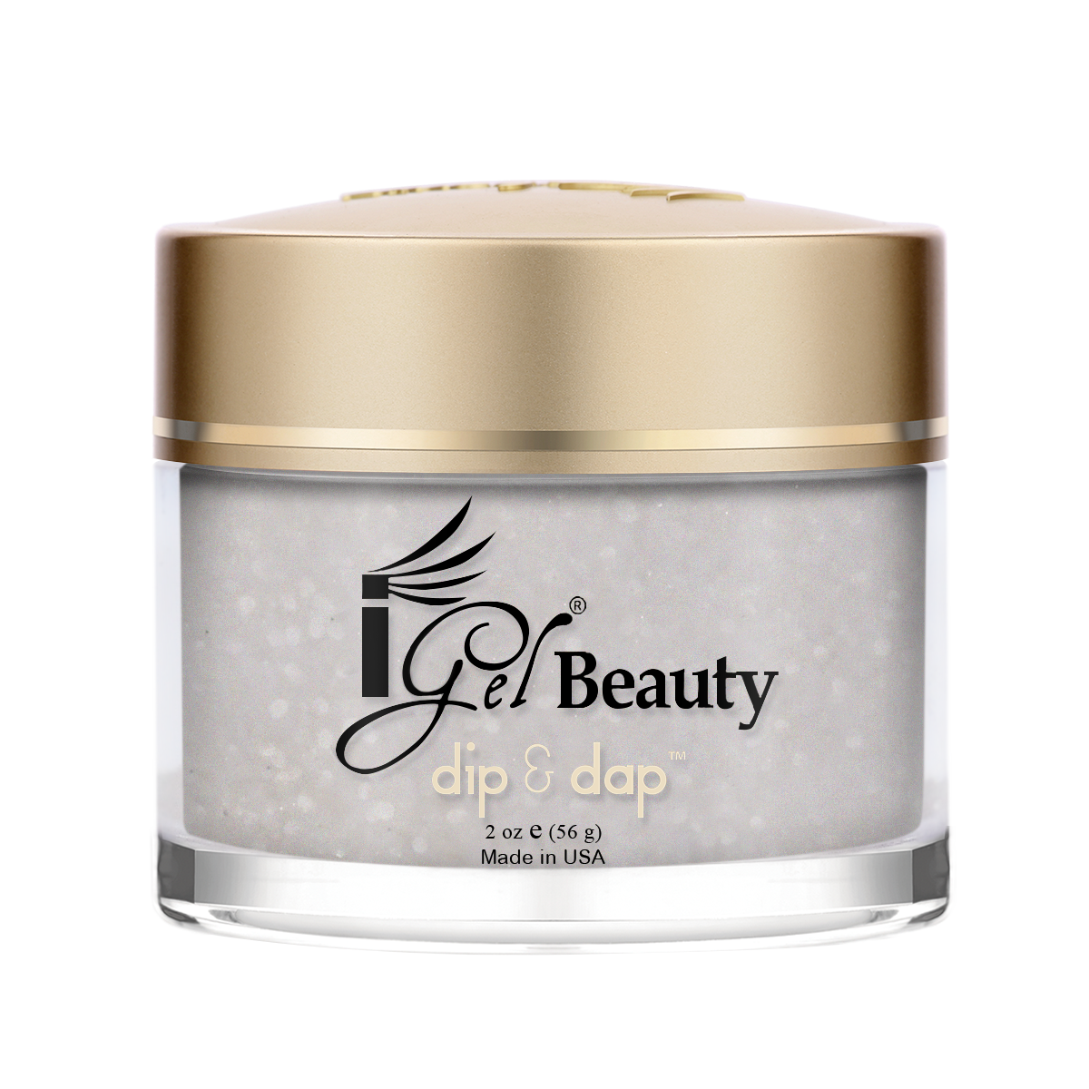 iGel - Dip & Dap Powder - Cosmic Glitter - CG02 Silver Works