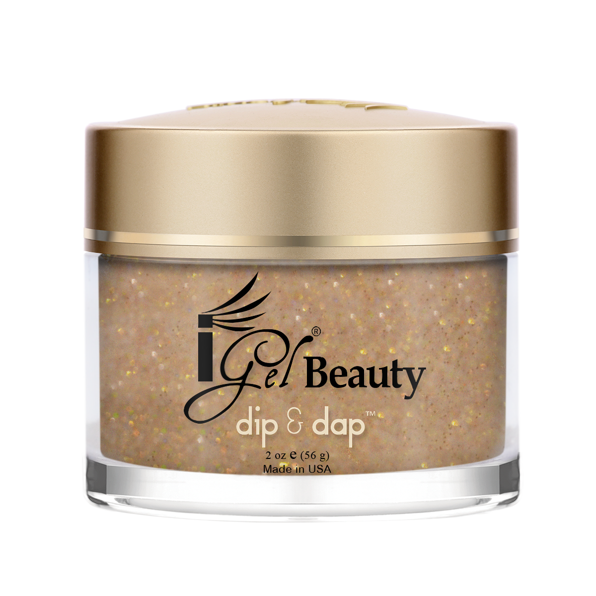 iGel - Dip & Dap Powder - Cosmic Glitter - CG16 Fancy Feline