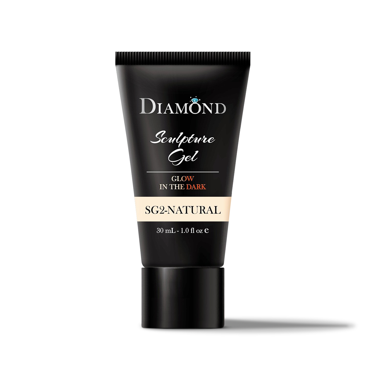 iGel - Diamond Sculpture Gel - Glow in the Dark - SG2 Natural