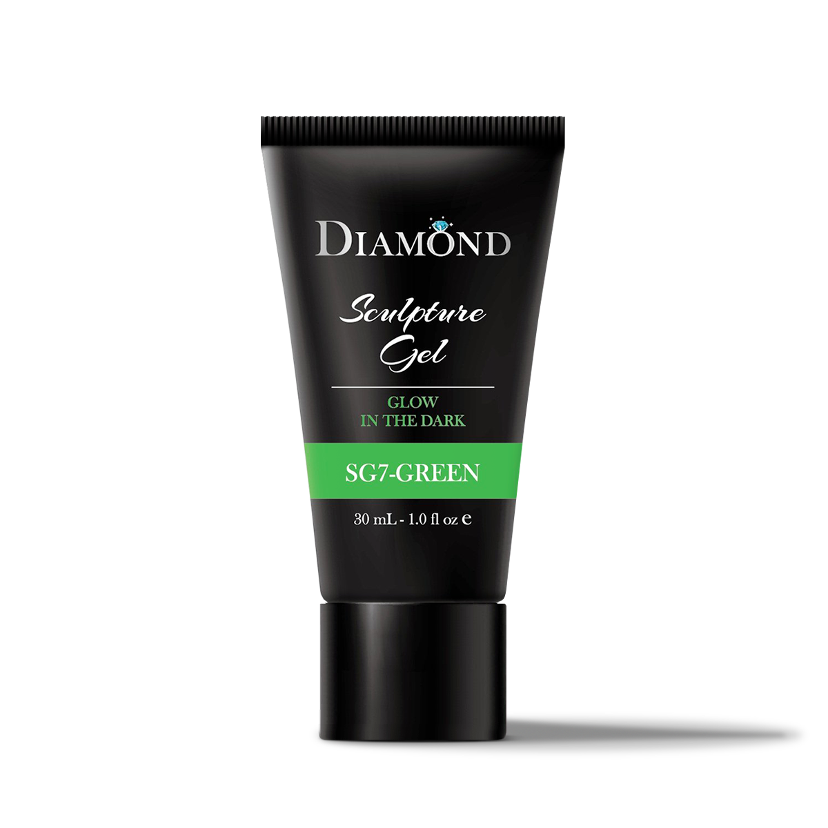 iGel - Diamond Sculpture Gel - Glow in the Dark - SG7 Green