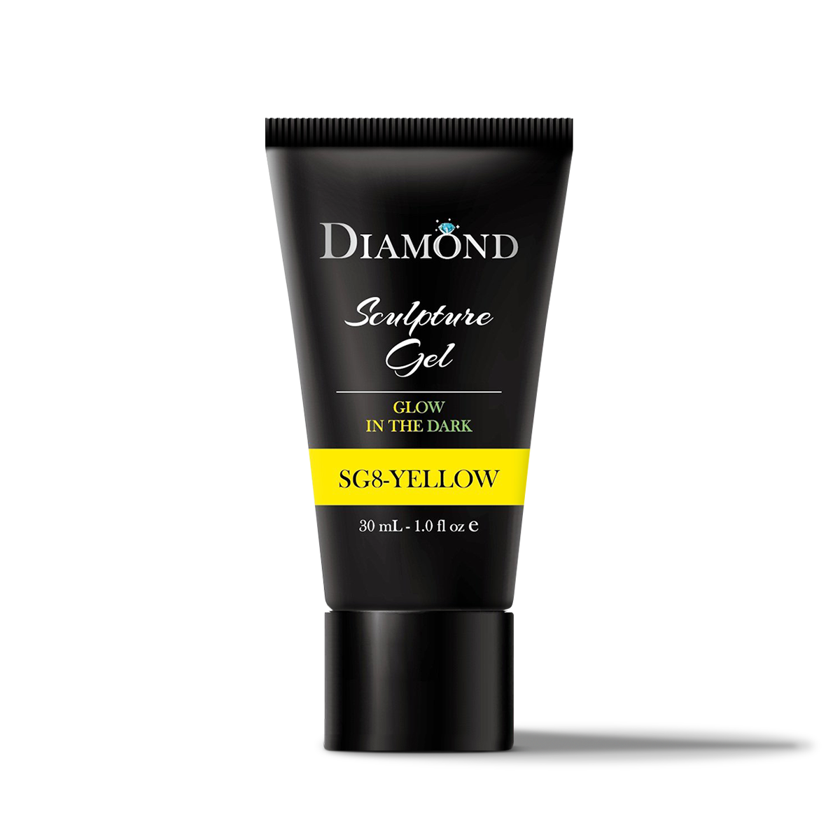 iGel - Diamond Sculpture Gel - Glow in the Dark - SG8 Yellow