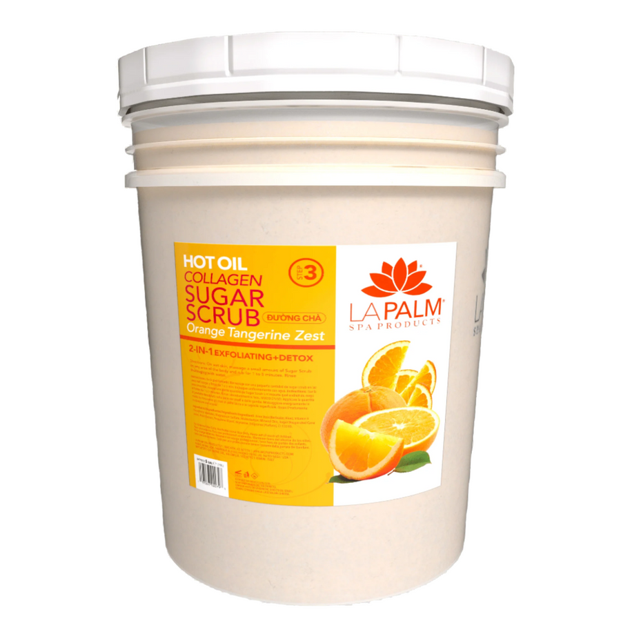 LA PALM Hot Oil Sugar Scrub Orange Tangerine Zest