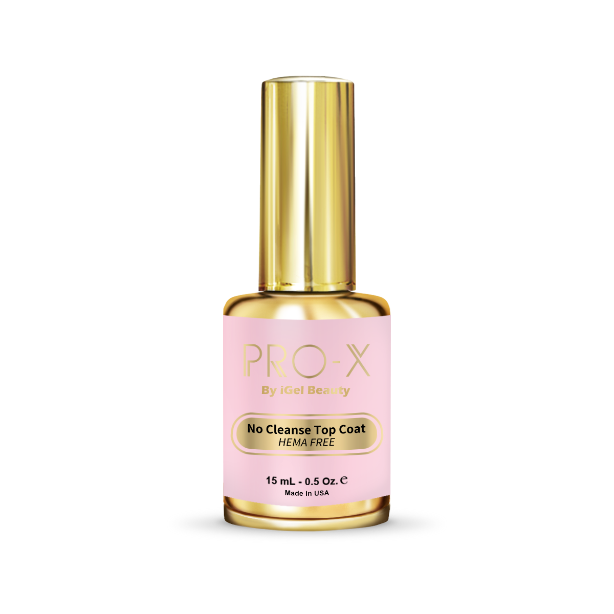 iGel - PRO-X No Cleanse Top Coat (HEMA FREE) - 0.5 oz