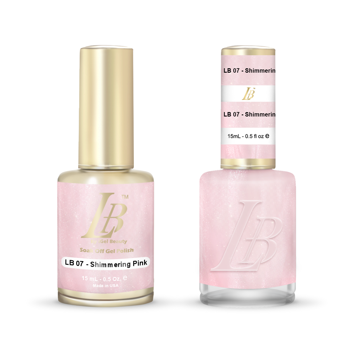 iGel - LB - LB007 Shimmering Pink