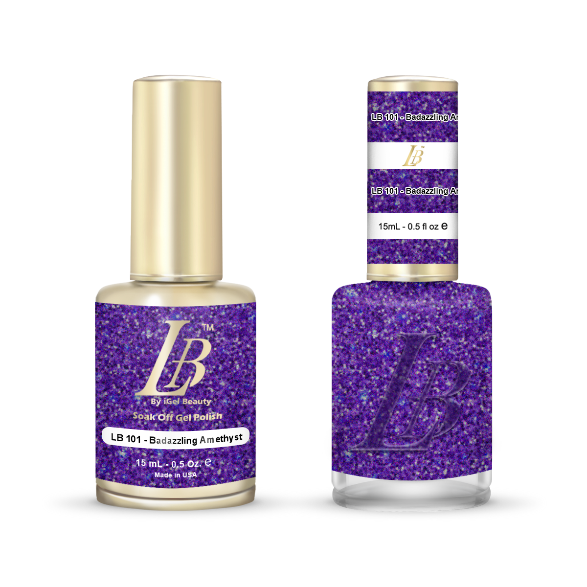 iGel - LB - LB101 Bedazzling Amethyst