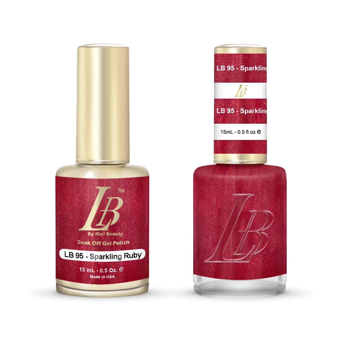 iGel - LB - LB095 Sparkling Ruby