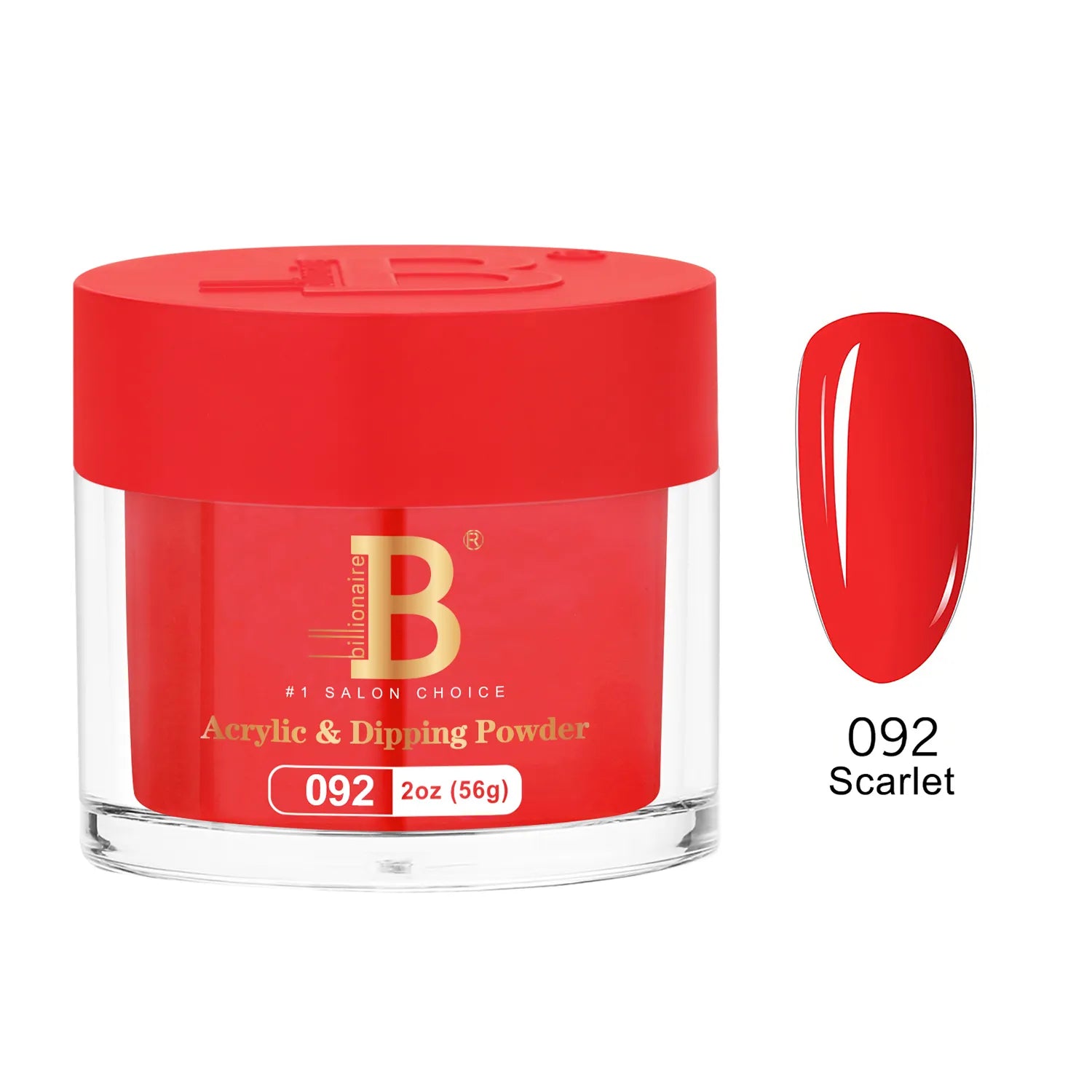 Billionaire - Imperial Dip Powder - Scarlet - #092