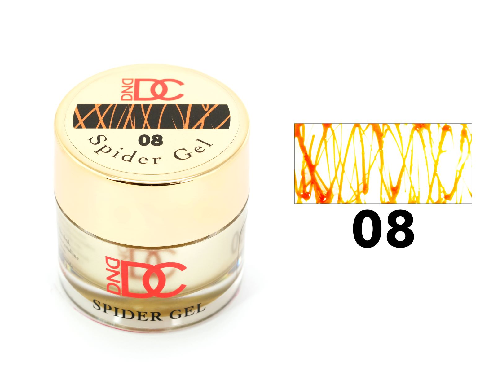 DND - Spider Gel #08 - Orange