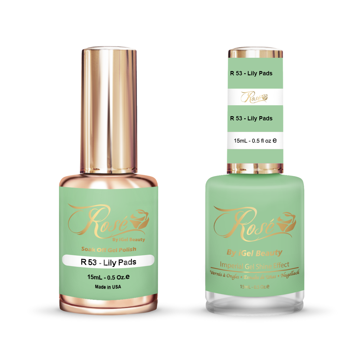 iGel - Rosé - R053 Lily Pads