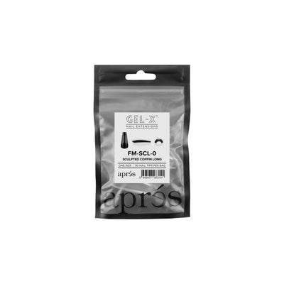 Aprés French Gel-X Sculpted Coffin Long Refill Bag