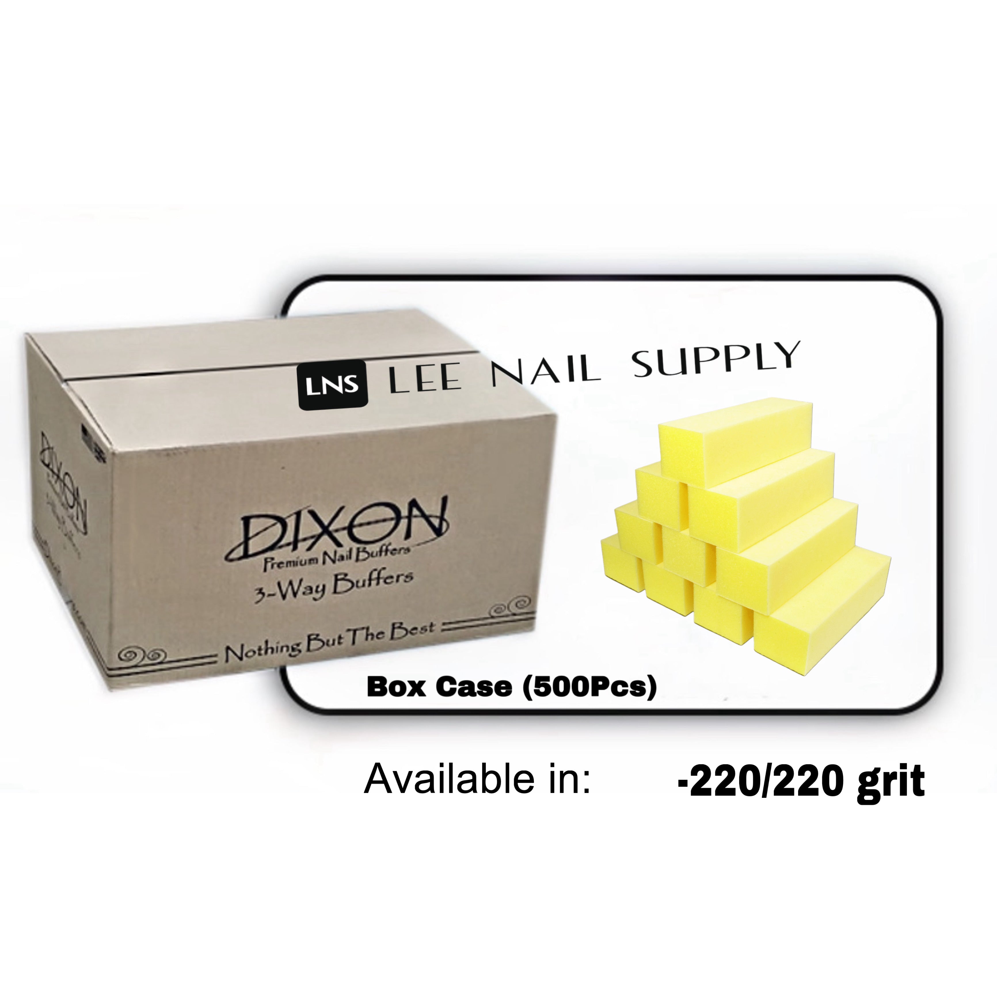 Dixon 3-Way Buffer - Yellow White Grit Premium