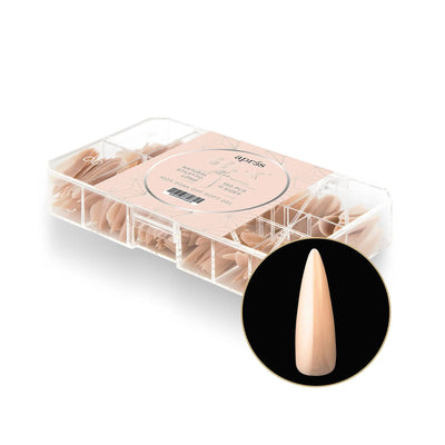 Aprés Gel-X Natural Stiletto Long Box of Tips (3)