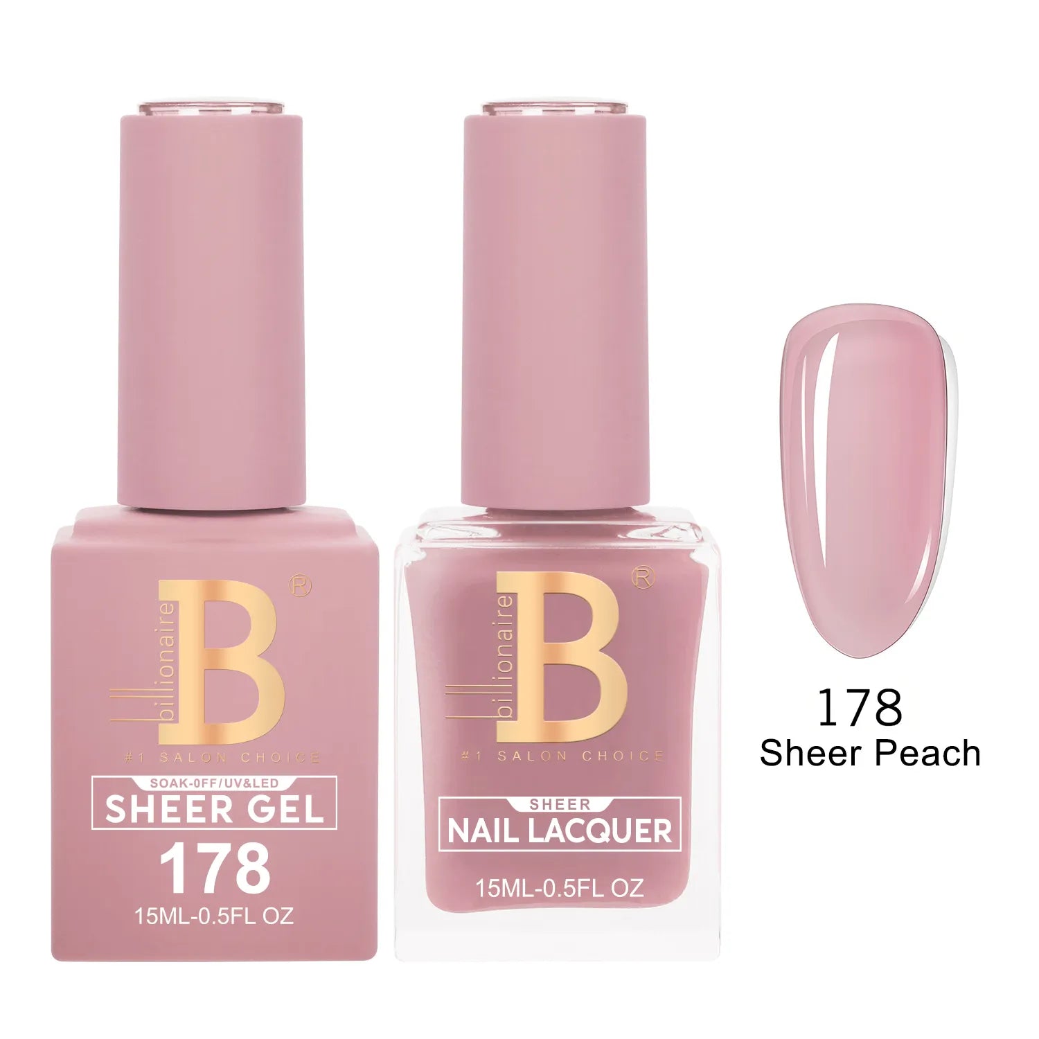 Billionaire - Imperial Duo - Sheer Peach - #178