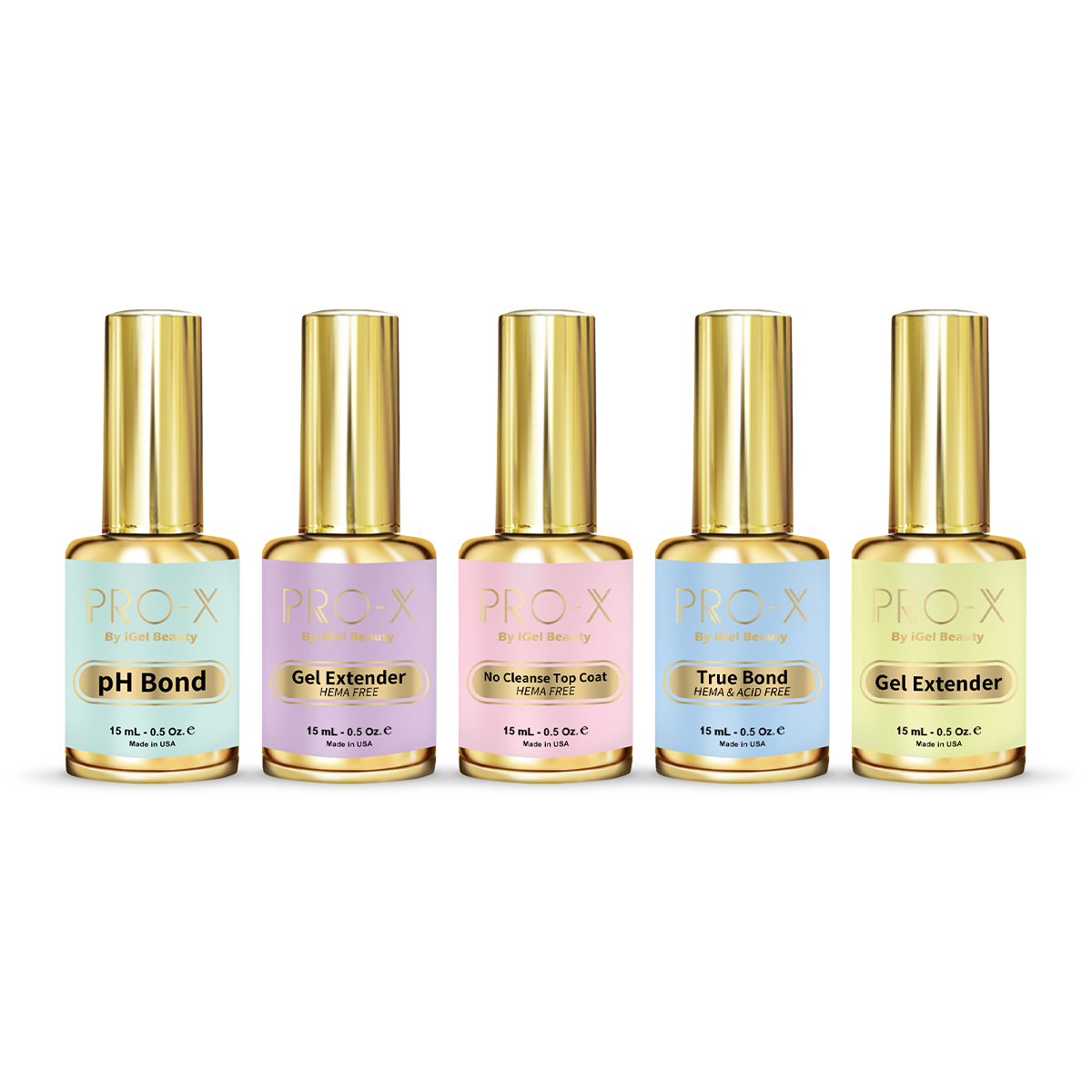 iGel - PRO-X Gel Liquids (Set of 5)