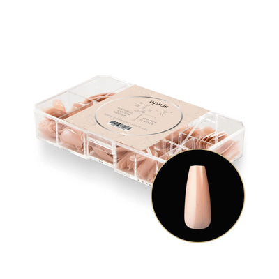 Aprés Gel-X Natural Coffin Medium Box of Tips (7)