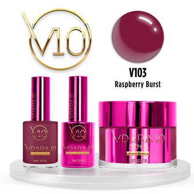 Vdara10 4 in 1 - Raspberry Burst V103