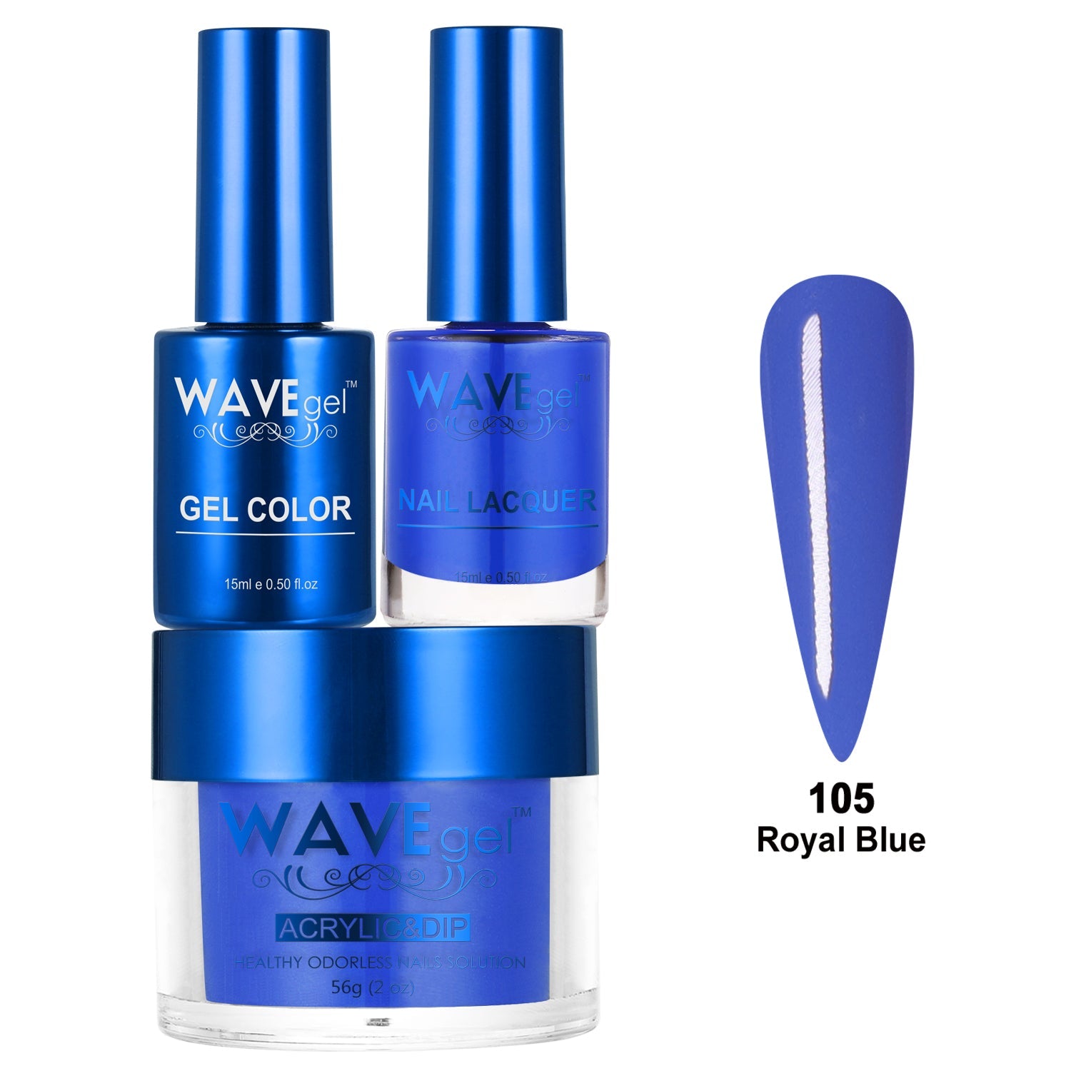 WAVEGEL ROYAL TRIO WR105 Royal Blue