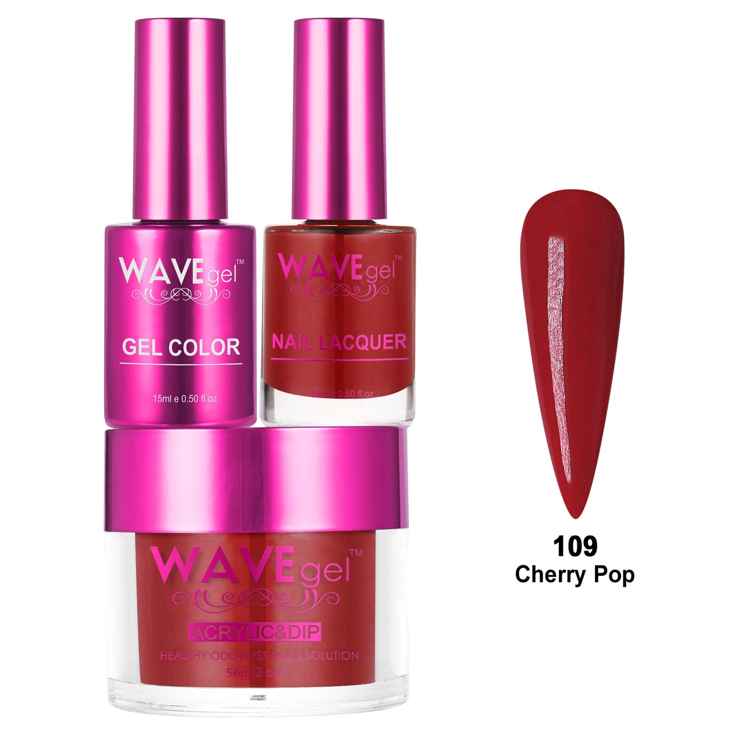 WAVEGEL PRINCESS TRIO WP109 Cherry Pop
