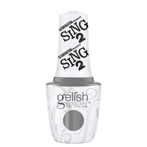 Gelish "Moon Theater Shine" Soak-Off Gel Polish, Grey Creme - 15 mL | .5 fl oz