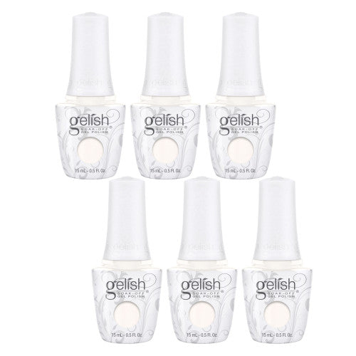 Gelish "Sheek White" Soak-Off Gel Polish - 1110811, Case Pack of 6