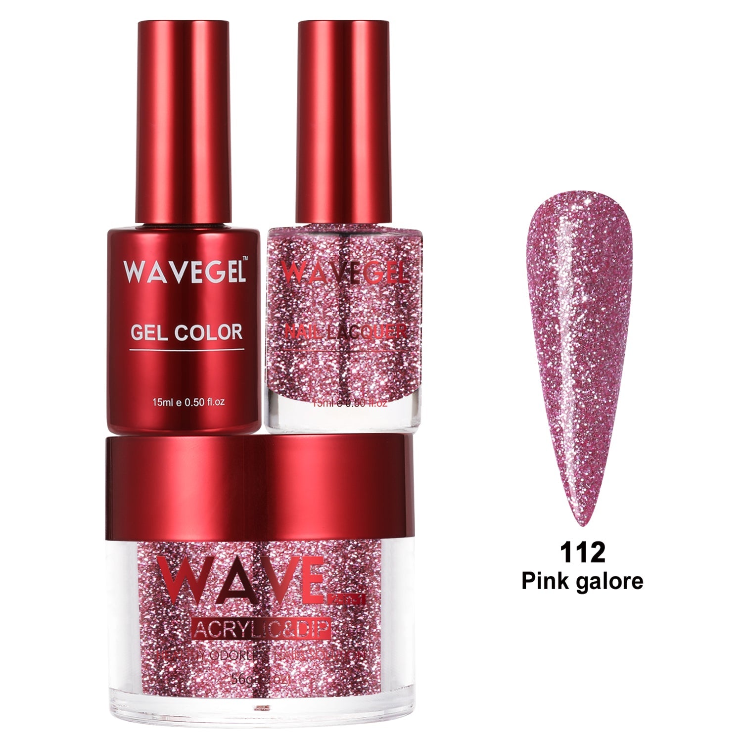 WAVEGEL QUEENS TRIO WQ112 Pink galore