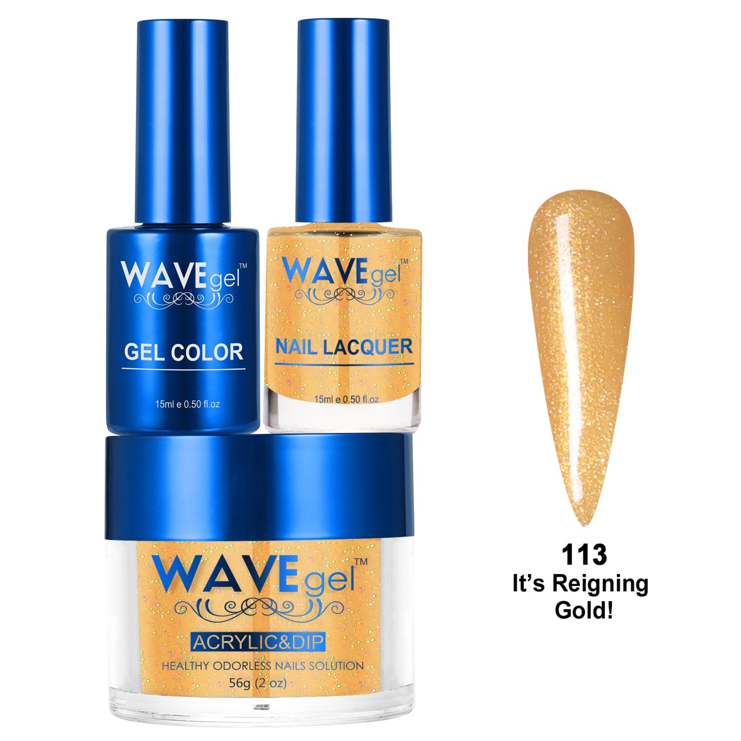 WAVEGEL ROYAL TRIO WR113 It's Reigning Gold!