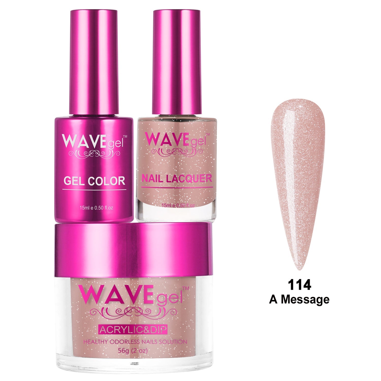 WAVEGEL PRINCESS TRIO WP114 A Message
