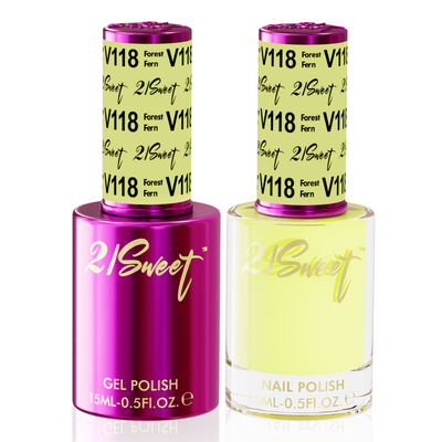21Sweet Gel & Lacquer Duo #118