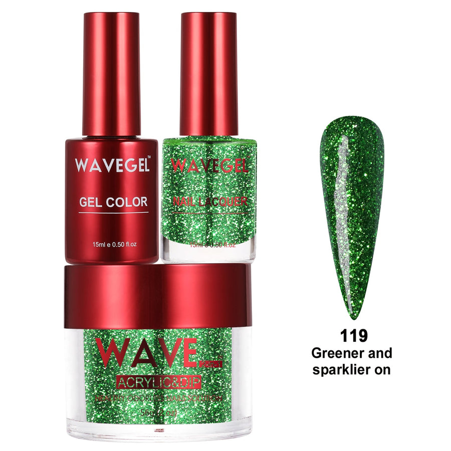 WAVEGEL QUEENS TRIO WQ119 Greener and sparklier on
