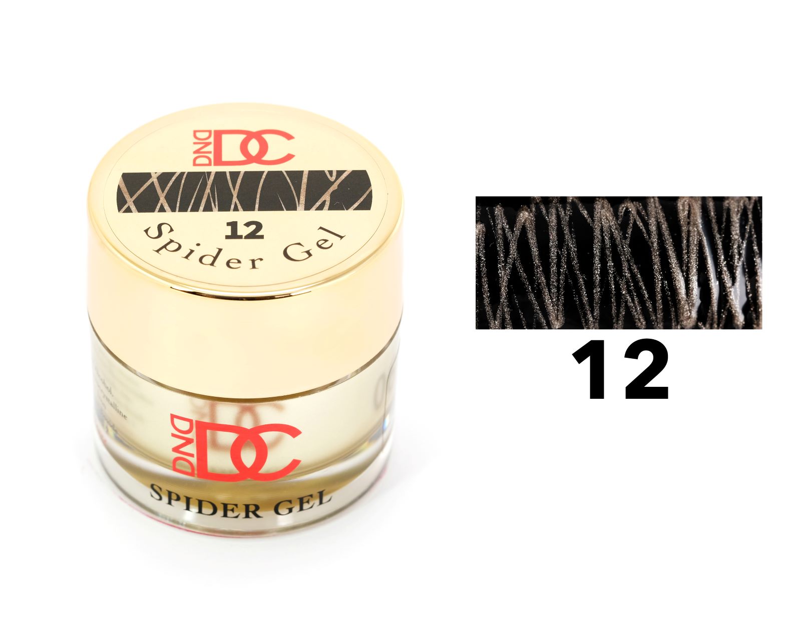 DND - Spider Gel #12 - Copper Shimmer