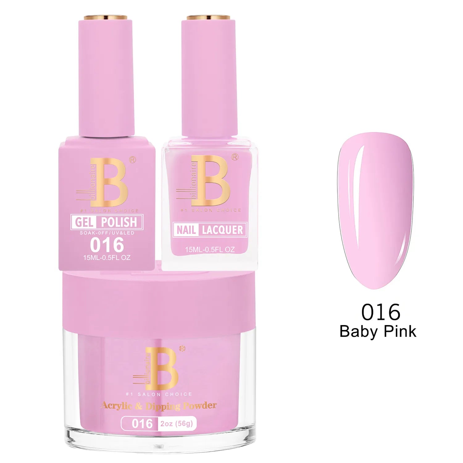 Billionaire - Imperial Trio - Baby Pink - #016